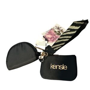 NWT Kensie  Black and Gold keycard pocket Set new cute 🥰